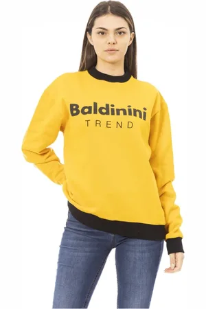 BALDININI Dames, Sweatshirts & Hoodies, Geel, Maat: L