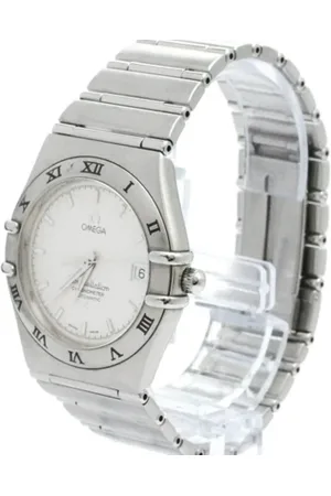 Omega Heren, Pre-owned, Grijs, Maat: ONE Size