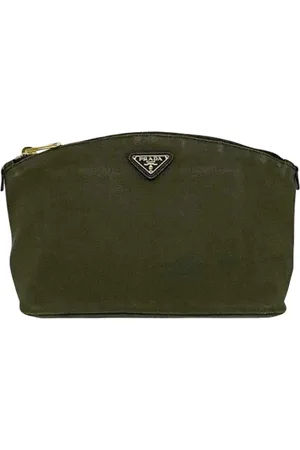 Prada Dames, Pre-owned, Groen, Maat: ONE Size