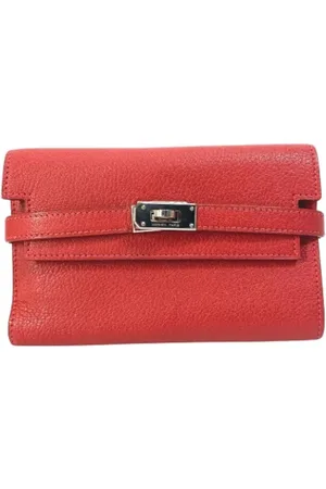 Hermès Dames, Pre-owned, Rood, Maat: ONE Size Leer
