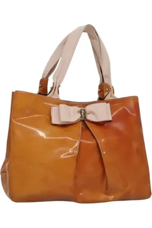Salvatore Ferragamo Dames, Pre-owned, Geel, Maat: ONE Size