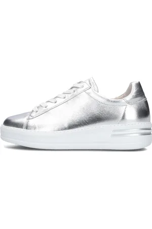 Gabor Dames, Schoenen, Grijs, Maat: 35 EU Leer