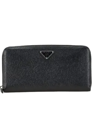 Prada Dames, Pre-owned, Zwart, Maat: ONE Size Leer