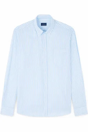 Paul & Shark Heren, Overhemden, Blauw, Maat: 6XL Katoen