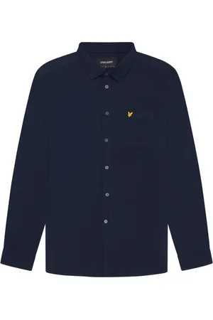 Lyle & Scott Heren, Overhemden, Blauw, Maat: XS
