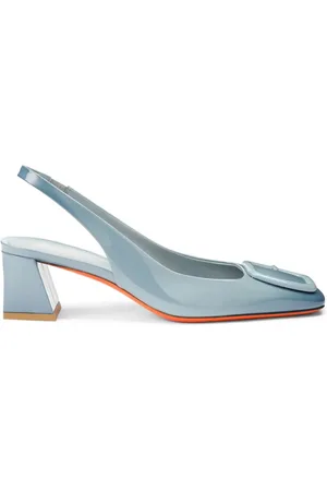 santoni Dames, Schoenen, Blauw, Maat: 38 1/2 EU
