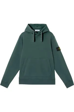 Stone Island Heren, Sweatshirts & Hoodies, Groen, Maat: L Katoen