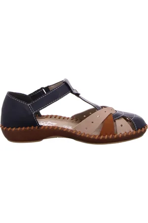 Rieker Dames, Schoenen, Blauw, Maat: 38 EU