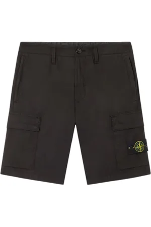 Stone Island Heren, Korte broeken, Zwart, Maat: W30 Katoen