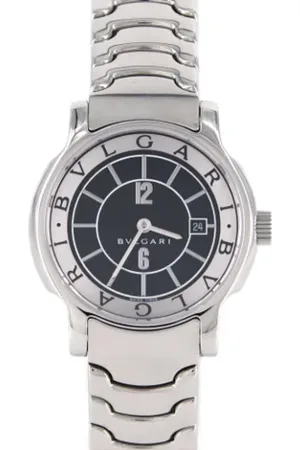 Bvlgari Heren, Pre-owned, Zwart, Maat: ONE Size Zijde