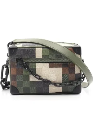 LOUIS VUITTON Heren, Pre-owned, Groen, Maat: ONE Size Leer