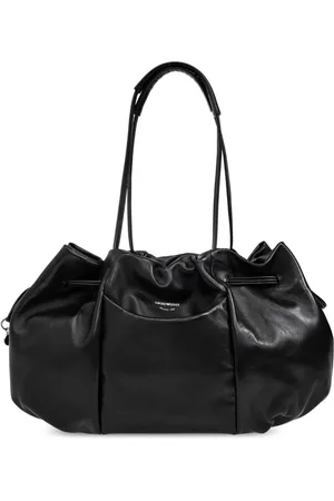 Emporio Armani Dames, Tassen, Zwart, Maat: ONE Size Leer