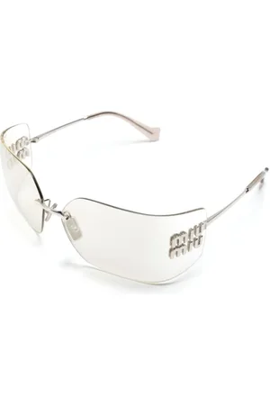 Miu Miu Dames, Accessoires, Grijs, Maat: ONE Size