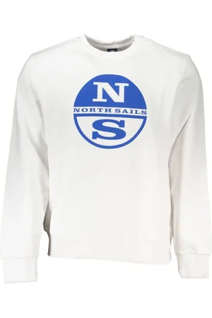 North Sails Heren, Sweatshirts & Hoodies, Wit, Maat: 3XL