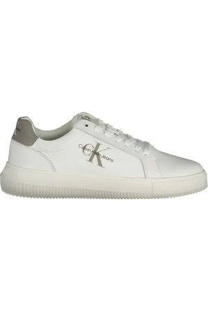 Calvin Klein Heren, Schoenen, Wit, Maat: 44 EU Leer