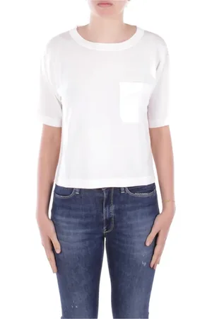 Max Mara Dames, Tops, Wit, Maat: M Viscose