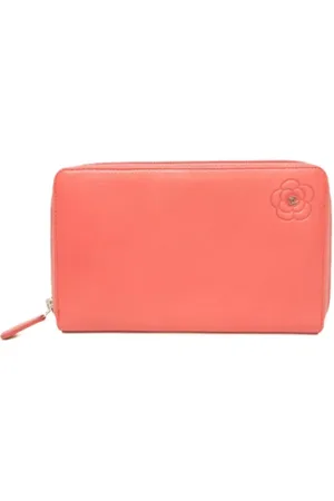 CHANEL Dames, Pre-owned, Roze, Maat: ONE Size Leer