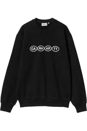 Carhartt Heren, Sweatshirts & Hoodies, Zwart, Maat: XL Katoen