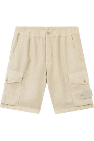 Stone Island Heren, Korte broeken, , Maat: W31 Linnen
