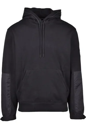 Calvin Klein Heren, Sweatshirts & Hoodies, Zwart, Maat: XS Katoen