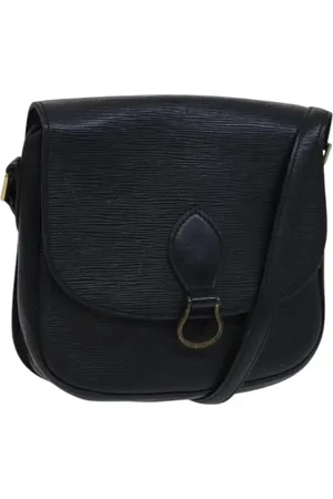 LOUIS VUITTON Dames, Pre-owned, Zwart, Maat: ONE Size Leer
