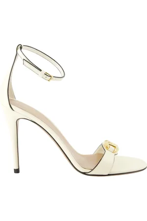 VALENTINO GARAVANI Dames, Schoenen, Wit, Maat: 36 EU Leer
