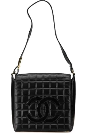 CHANEL Dames, Pre-owned, Zwart, Maat: ONE Size Leer