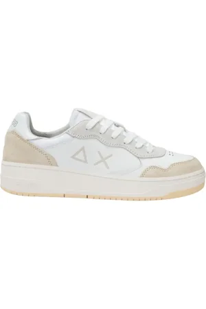 sun68 Heren, Schoenen, Wit, Maat: 43 EU Leer