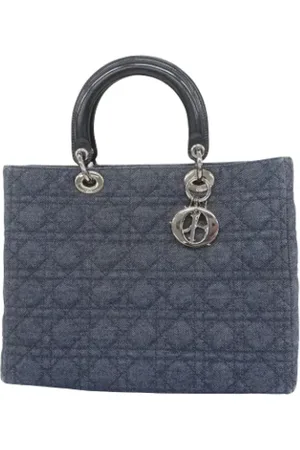Dior Dames, Pre-owned, Blauw, Maat: ONE Size Denim