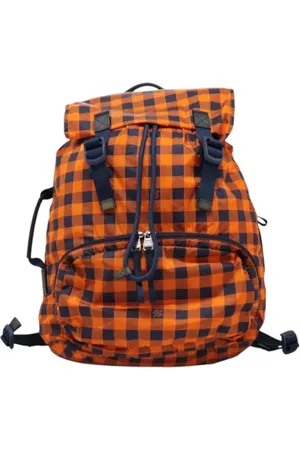 LOUIS VUITTON Dames, Pre-owned, Oranje, Maat: ONE Size Nylon