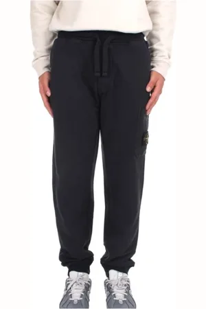Stone Island Heren, Broeken, Blauw, Maat: L Katoen
