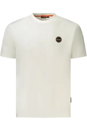Napapijri Heren, Tops, Wit, Maat: 2XL Katoen
