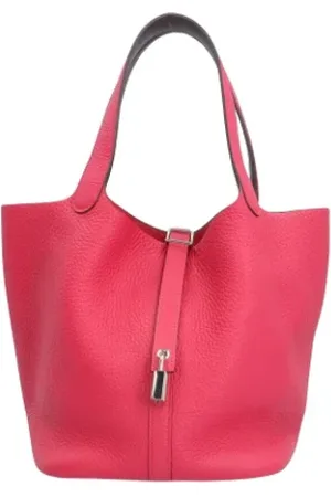Hermès Dames, Pre-owned, Roze, Maat: ONE Size Leer