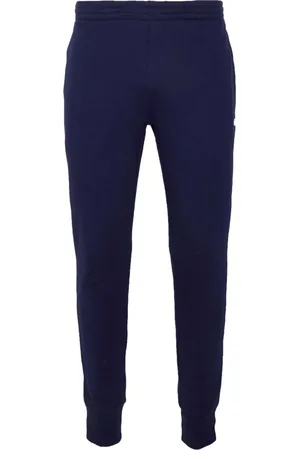 Lacoste Heren, Broeken, Blauw, Maat: M Synthetisch