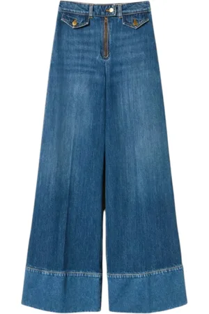 Twin-Set Dames, Jeans, Blauw, Maat: W28