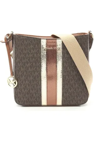 Michael Kors Dames, Pre-owned, Bruin, Maat: ONE Size Katoen