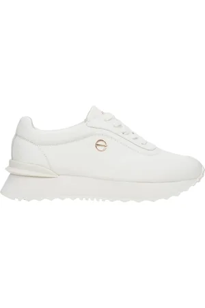 Estro Dames, Schoenen, Wit, Maat: 39 EU Leer