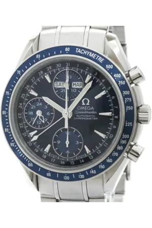 Omega Heren, Pre-owned, Blauw, Maat: ONE Size