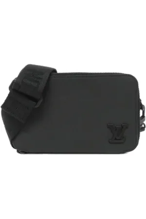 LOUIS VUITTON Dames, Pre-owned, Zwart, Maat: ONE Size Leer