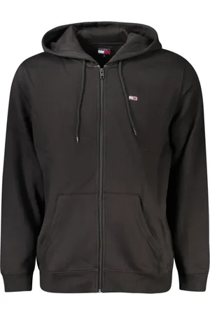 Tommy Hilfiger Heren, Sweatshirts & Hoodies, Zwart, Maat: 2XL Katoen