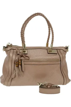 Gucci Dames, Pre-owned, Roze, Maat: ONE Size Leer
