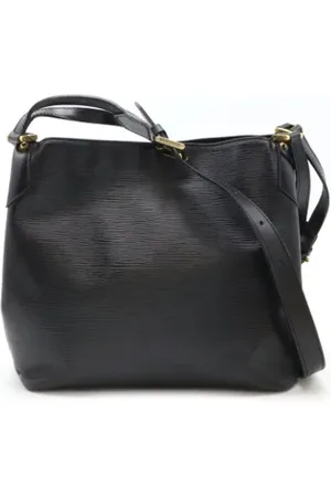 LOUIS VUITTON Dames, Pre-owned, Zwart, Maat: ONE Size Leer