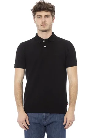 BALDININI Heren, Tops, Zwart, Maat: 2XL Zijde