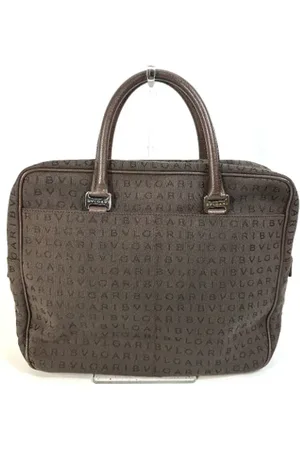 Bvlgari Dames, Pre-owned, Bruin, Maat: ONE Size Katoen
