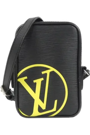 LOUIS VUITTON Dames, Pre-owned, Zwart, Maat: ONE Size Leer
