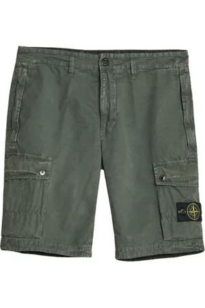 Stone Island Heren, Korte broeken, Groen, Maat: W31 Katoen
