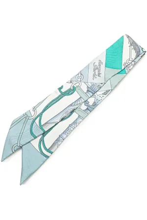 Hermès Dames, Pre-owned, Veelkleurig, Maat: ONE Size Zijde