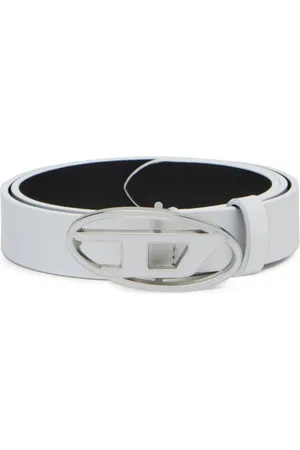Diesel Dames, Accessoires, Wit, Maat: 80 CM Leer