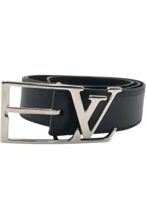 LOUIS VUITTON Heren, Pre-owned, Zwart, Maat: ONE Size Leer