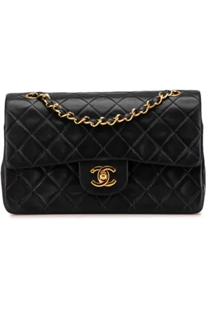 CHANEL Dames, Pre-owned, Zwart, Maat: ONE Size Leer